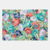 Vibrant Garden Symphony ラッピングペーパーシート (正面2)