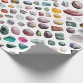 Vibrant Gemstone Pattern ラッピングペーパー (角)
