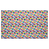 Vibrant Geometric Color Blocks with Soft Gradient  ファブリック (ファットクォーター)