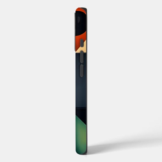 Vibrant Geometric Harmony Case-Mate iPhoneケース (裏面 / 左)