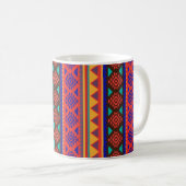 Vibrant Geometric Mug コーヒーマグカップ (正面右)