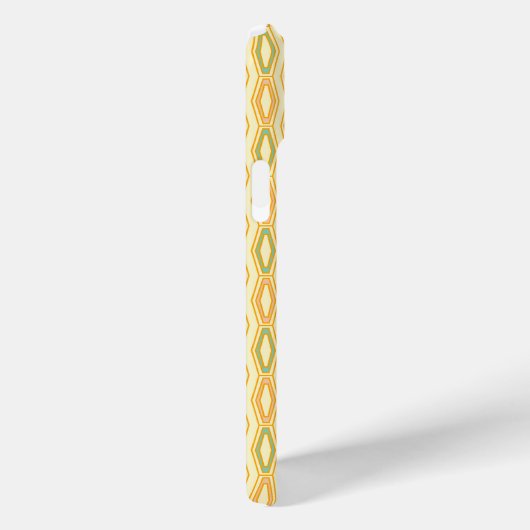 Vibrant geometric pattern with hexagonal shapes  Case-Mate iPhoneケース (裏面 / 右)