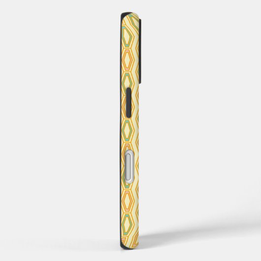 Vibrant geometric pattern with hexagonal shapes  Case-Mate iPhoneケース (裏面 / 右)