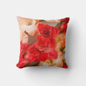 Vibrant Gladiolus flowers クッション (正面)