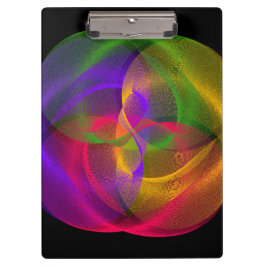 Vibrant Glossy Finish Geometric Clipboard クリップボード