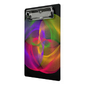 Vibrant Glossy Finish Geometric Mini Clipboard ミニクリップボード (アングル2)