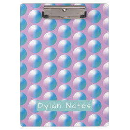 Vibrant gradient circles Geometric Modern Blue. クリップボード