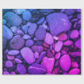 Vibrant Gradient Stones Photography ラッピングペーパー (フラット)