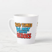 Vibrant Gradient Typographical Create Heroes カフェラテマグ (左アングル)