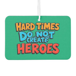 Vibrant Gradient Typographical Create Heroes  カーエアーフレッシュナー