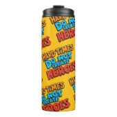 Vibrant Gradient Typographical Create Heroes  タンブラー (正面)