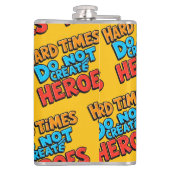 Vibrant Gradient Typographical Create Heroes  フラスク (裏面)