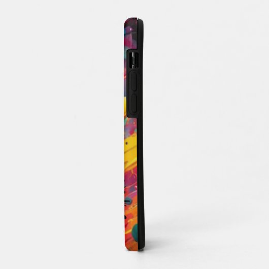 Vibrant Gradient Typographical Create Heroes Case-Mate iPhoneケース (裏面/左)