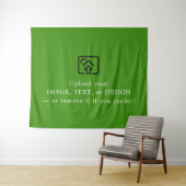 Vibrant Green Christmas Tapestry for Festive Walls タペストリー (インサイチュ(横))