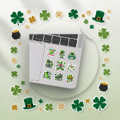 Vibrant Green St. Patrick’s Day Kids Pack シール