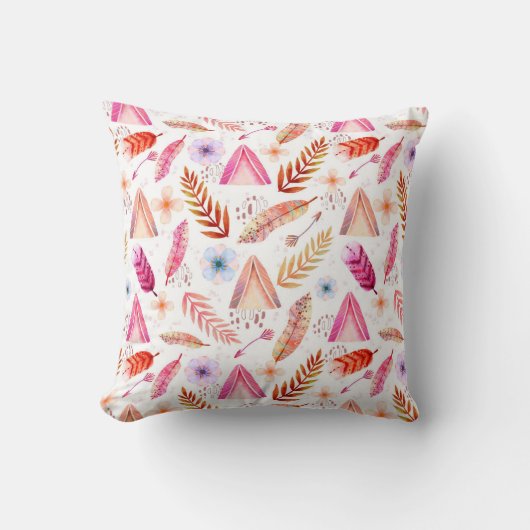 Vibrant Harmony Pillow クッション (正面)