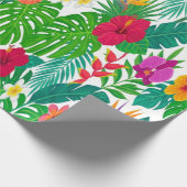 Vibrant Hawaiian Summer Gift Wrap ラッピングペーパー (角)