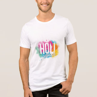 Vibrant Holi Splash Graphic Tee トライブレンドＴシャツ
