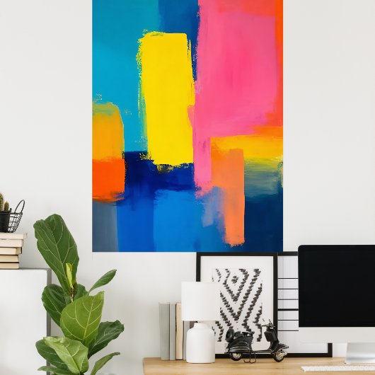 Vibrant Horizon ポスター (ホームオフィス)