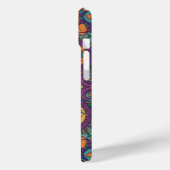 Vibrant Huichol Animal Spirit Phone Case Case-Mate iPhoneケース (裏面 / 左)
