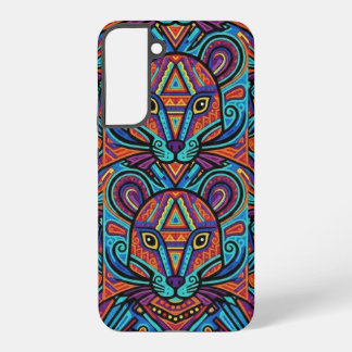 Vibrant Huichol Animal Spirit Phone Case Samsung Galaxy S22+ケース