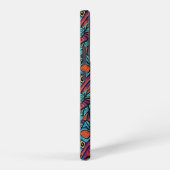 Vibrant Huichol Animal Spirit Phone Case Samsung Galaxyケース (右側面)