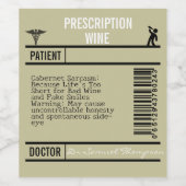 Vibrant, Humorous, and Versatile Design for Party ワインラベル (シングルラベル)