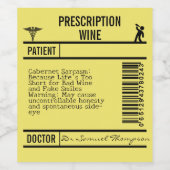 Vibrant, Humorous, and Versatile Design for Party ワインラベル (シングルラベル)