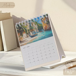 Vibrant Impasto Art Calendar 2026 カレンダー