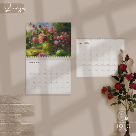 Vibrant Impasto Art Calendar 2026 カレンダー