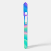Vibrant Iridescent Wave Flow Case-Mate iPhoneケース (裏面 / 左)
