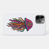 Vibrant Jellyfish iPhone Case Case-Mate iPhoneケース (裏面(横))