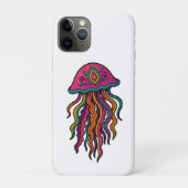 Vibrant Jellyfish iPhone Case Case-Mate iPhoneケース (裏)