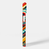 Vibrant Kinetic Geometric Circles Phone Case  Case-Mate iPhoneケース (裏面 / 右)