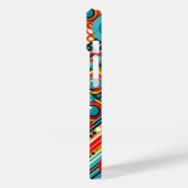 Vibrant Kinetic Geometric Circles Phone Case  Case-Mate iPhoneケース (裏面 / 左)