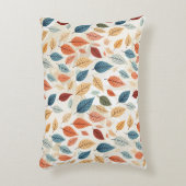 VIBRANT LEAF PATTERNS アクセントクッション (正面(垂直))