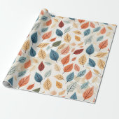 VIBRANT LEAF PATTERNS ラッピングペーパー (アンロールド)
