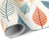 VIBRANT LEAF PATTERNS ラッピングペーパー (ロールコーナー)