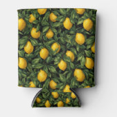 Vibrant Lemon Citrus Tree Pattern 缶クーラー (正面)