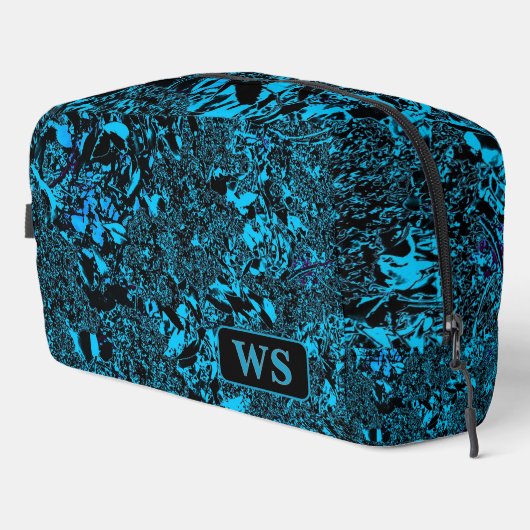 Vibrant Light Blue  Monogram Toiletry Bag ドップキット (右コーナー)