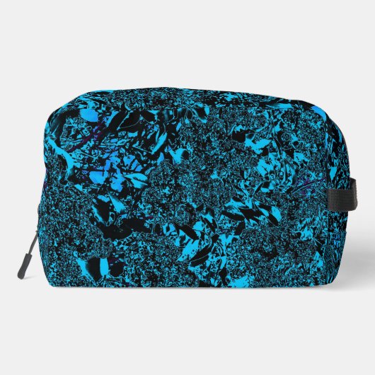 Vibrant Light Blue Monogram Toiletry Bag ドップキット (裏面)
