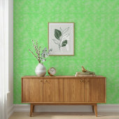 Vibrant Lime Green Abstract Camo Pattern Wallpaper 壁紙