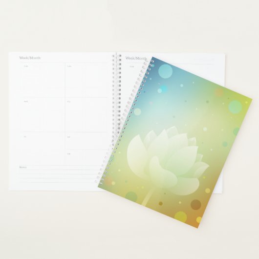 Vibrant Lotus Hardcover Planner プランナー手帳 (ディスプレー)