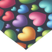 Vibrant Love ショートテーブルランナー (コーナー)