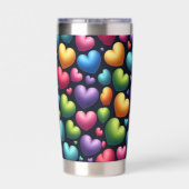 Vibrant Love 保温保冷タンブラー (背面)