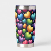 Vibrant Love 保温保冷タンブラー (正面)