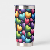 Vibrant Love 保温保冷タンブラー (右面)