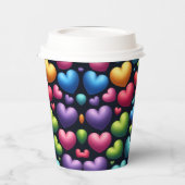 Vibrant Love 紙コップ (左)