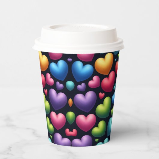 Vibrant Love 紙コップ (左)