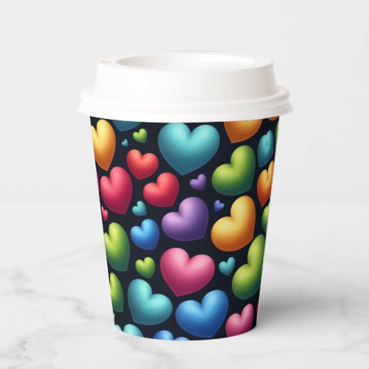Vibrant Love 紙コップ (裏面)